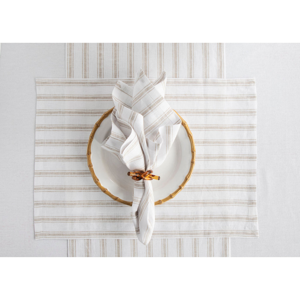 Capri Ticking Stripe Table Runner