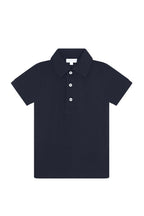 Navy Pima Cotton Polo Shirt Navy