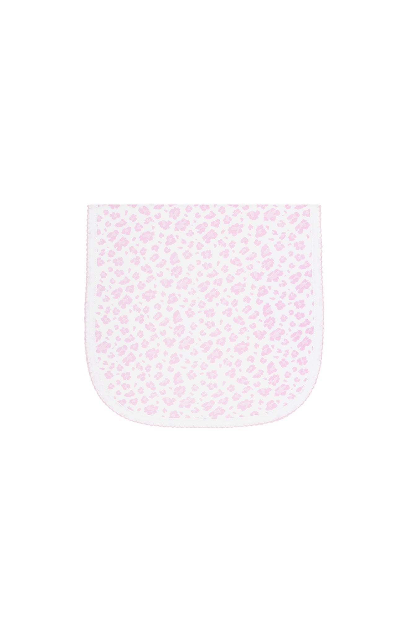 Pink Cheetah Print Burp Cloth Pink One Size