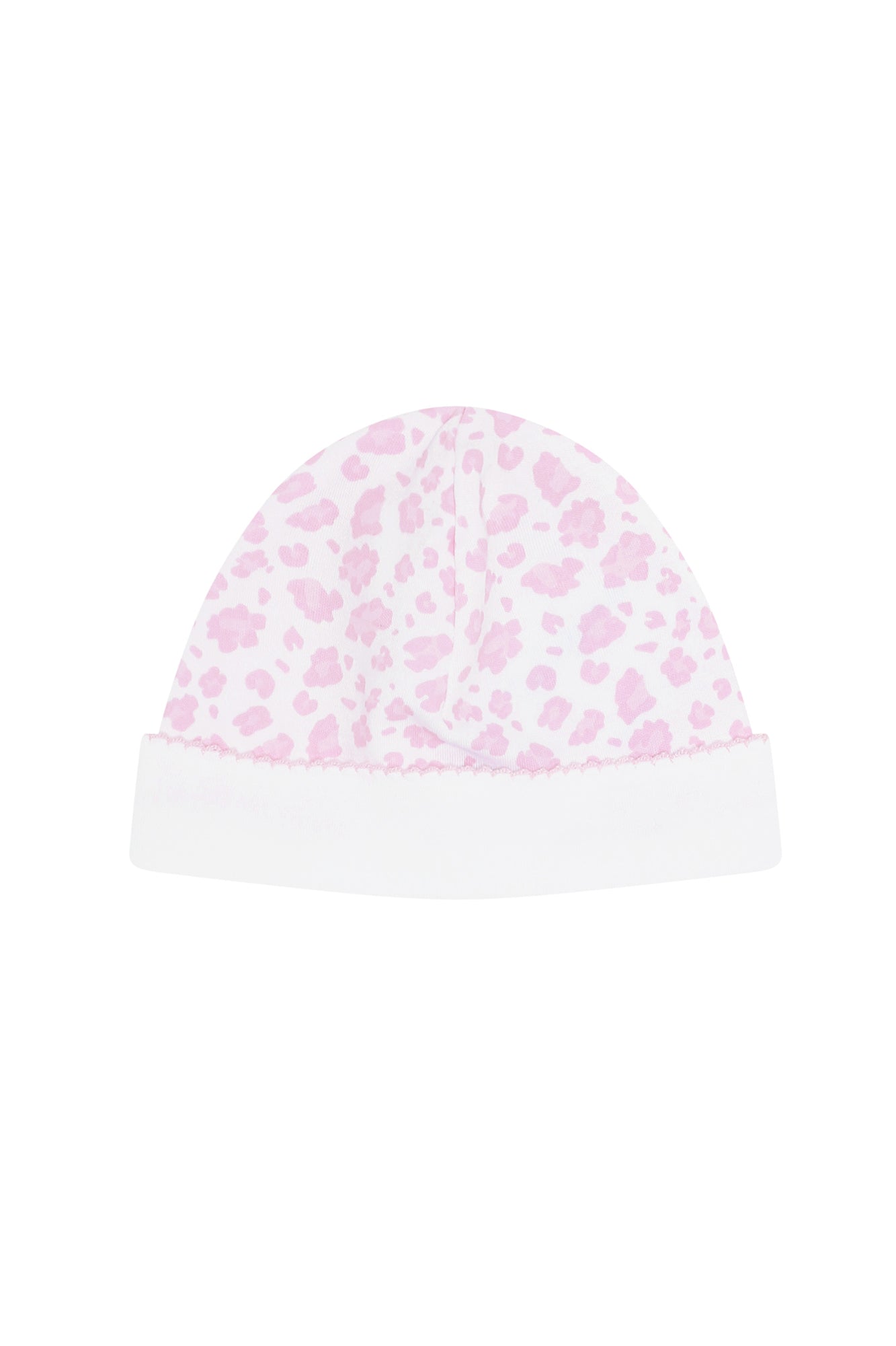 Pink Cheetah Print Hat Pink One Size
