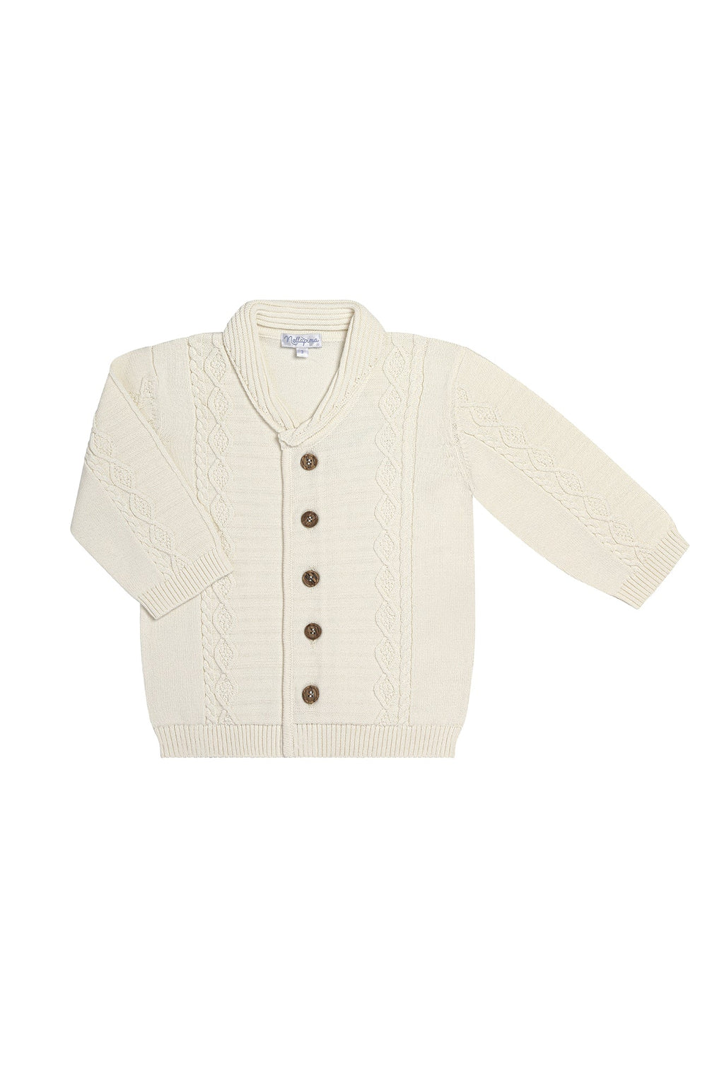 London Knit Cardigan Ivory