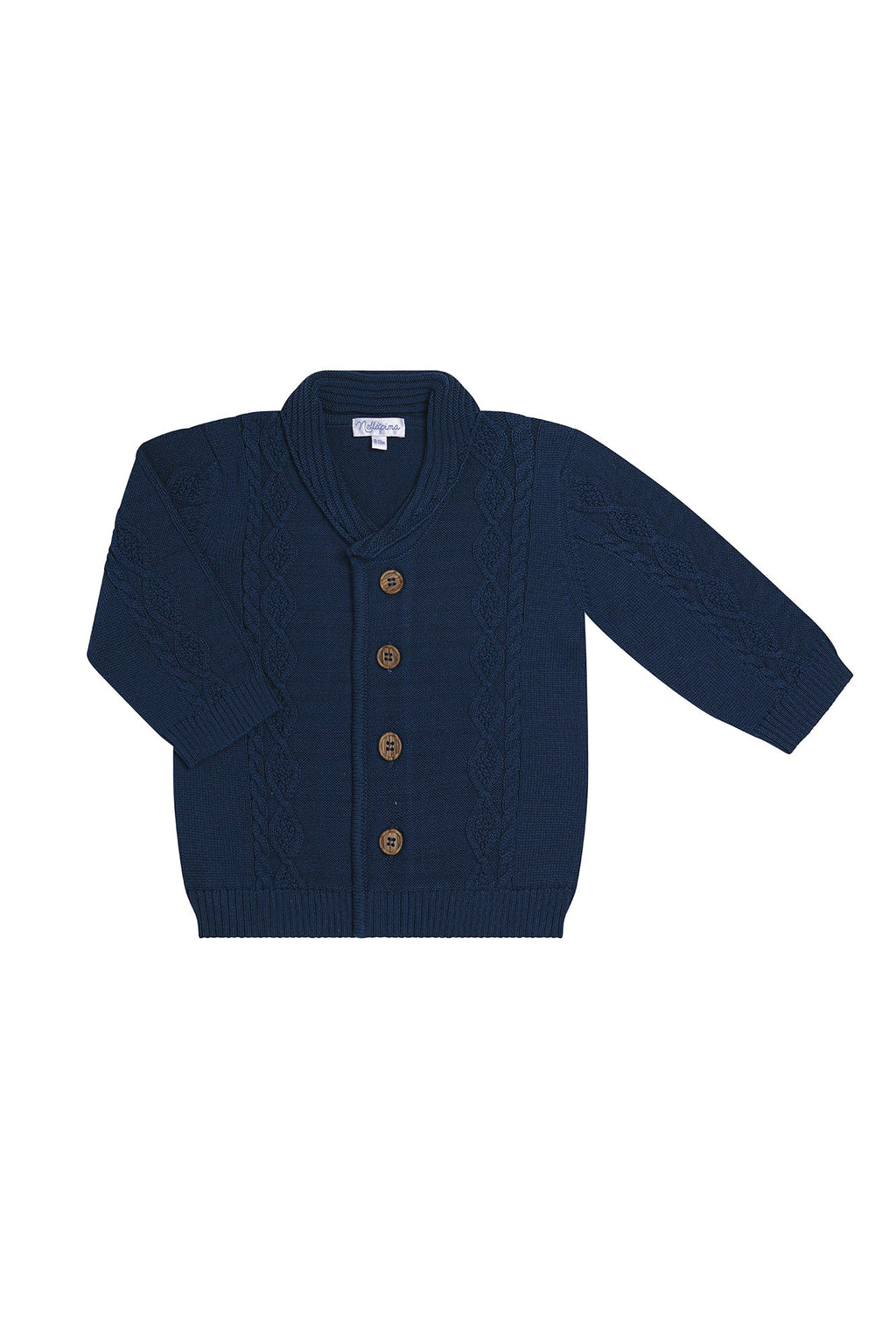 London Knit Cardigan Navy