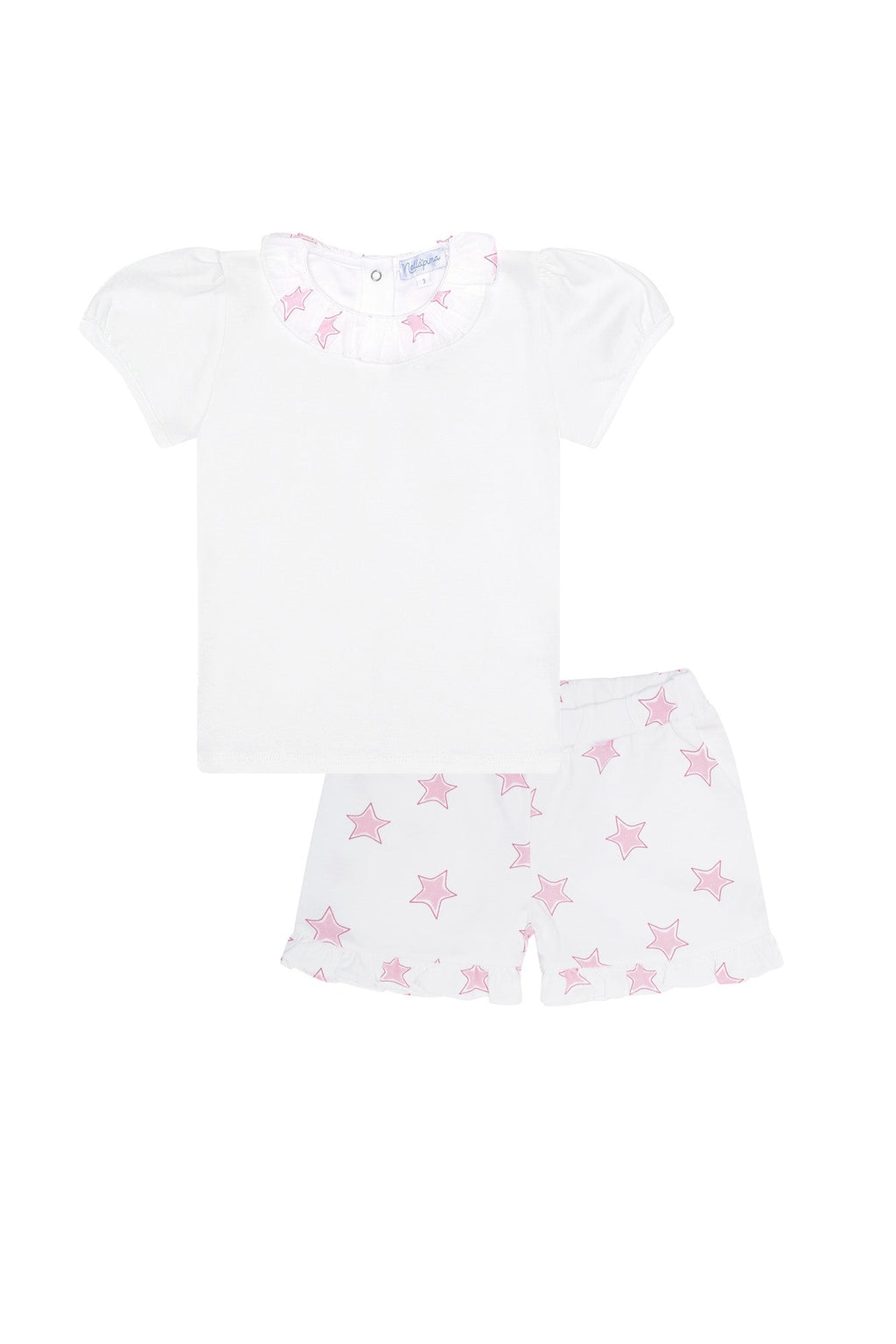 Pink Stars Short Set
