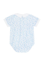 Blue Cheetah Print Bubble Blue