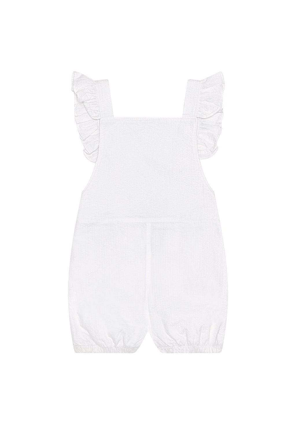 Nella Ruffle Romper White