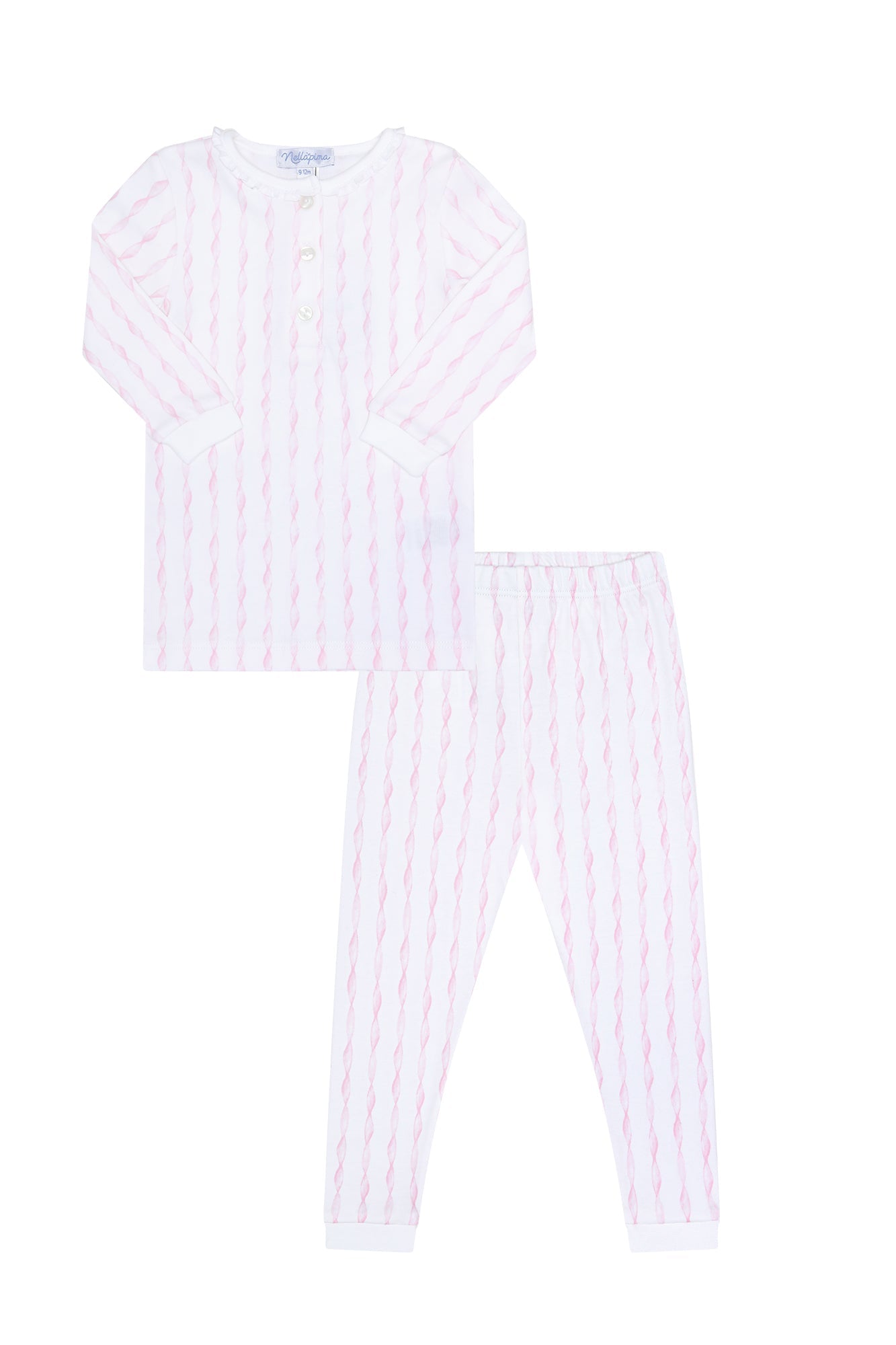 Pink Twirls Pajamas Pink