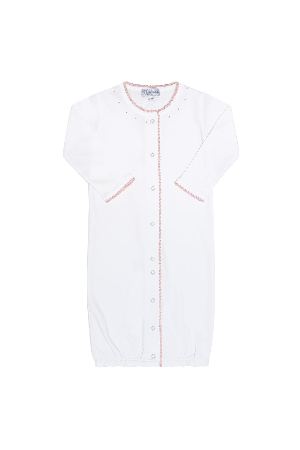 Pink Crochet Converter Gown Pink