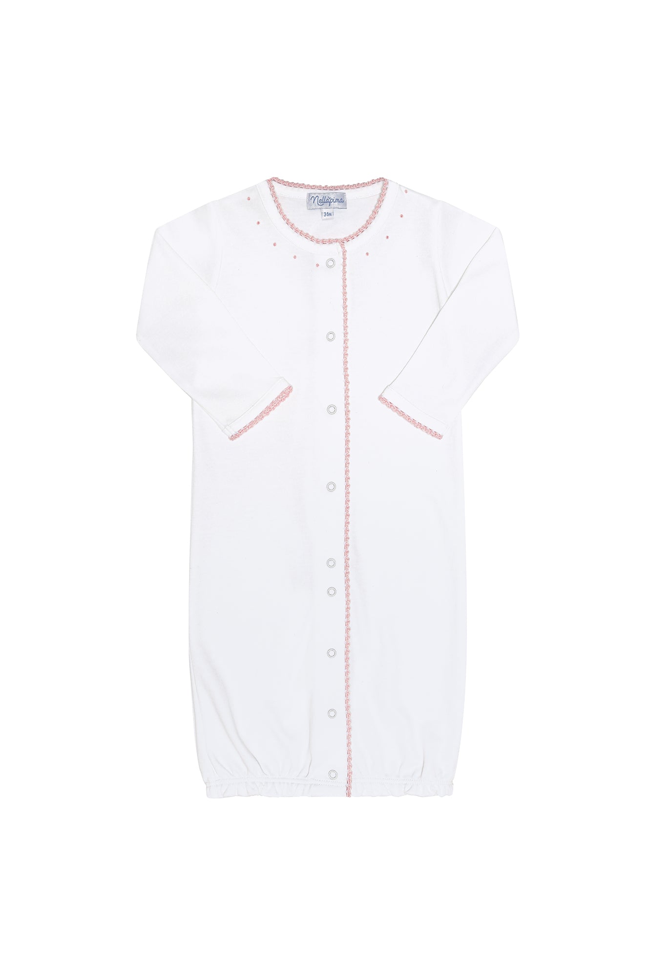 Pink Crochet Converter Gown Pink