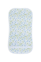 Blue Vines Print Burp Cloth Multicolor One Size
