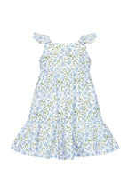 Blue Vines Woven Summer Dress Multicolor 9 - 12M