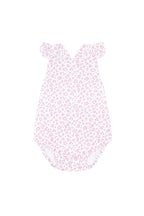Pink Cheetah Print Ruffle Bubble Pink