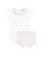 Butterflies Print Onesie Set Pink
