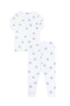 Blue Stars Print Pajama Blue
