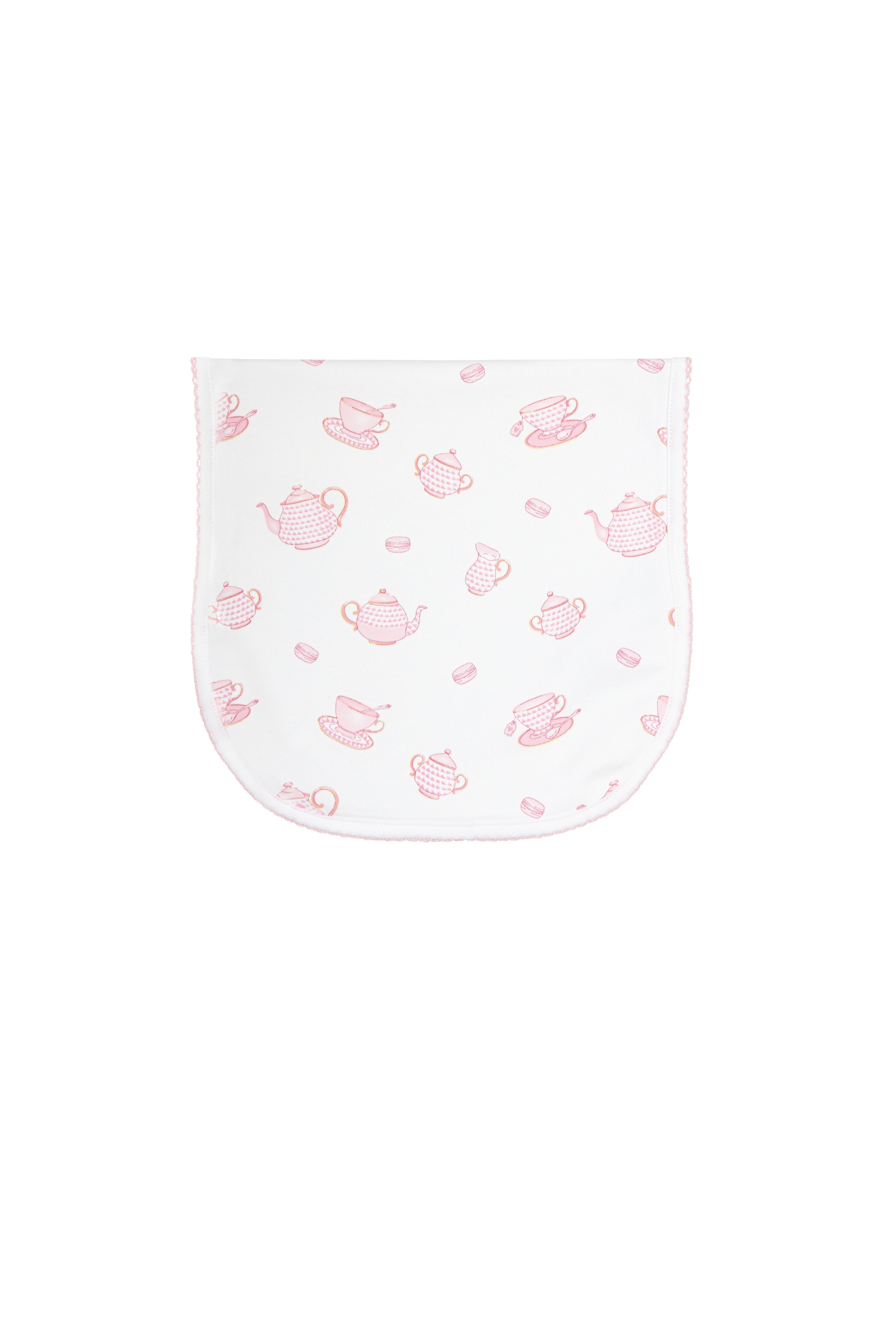 Petite Tea Time Burp Cloth