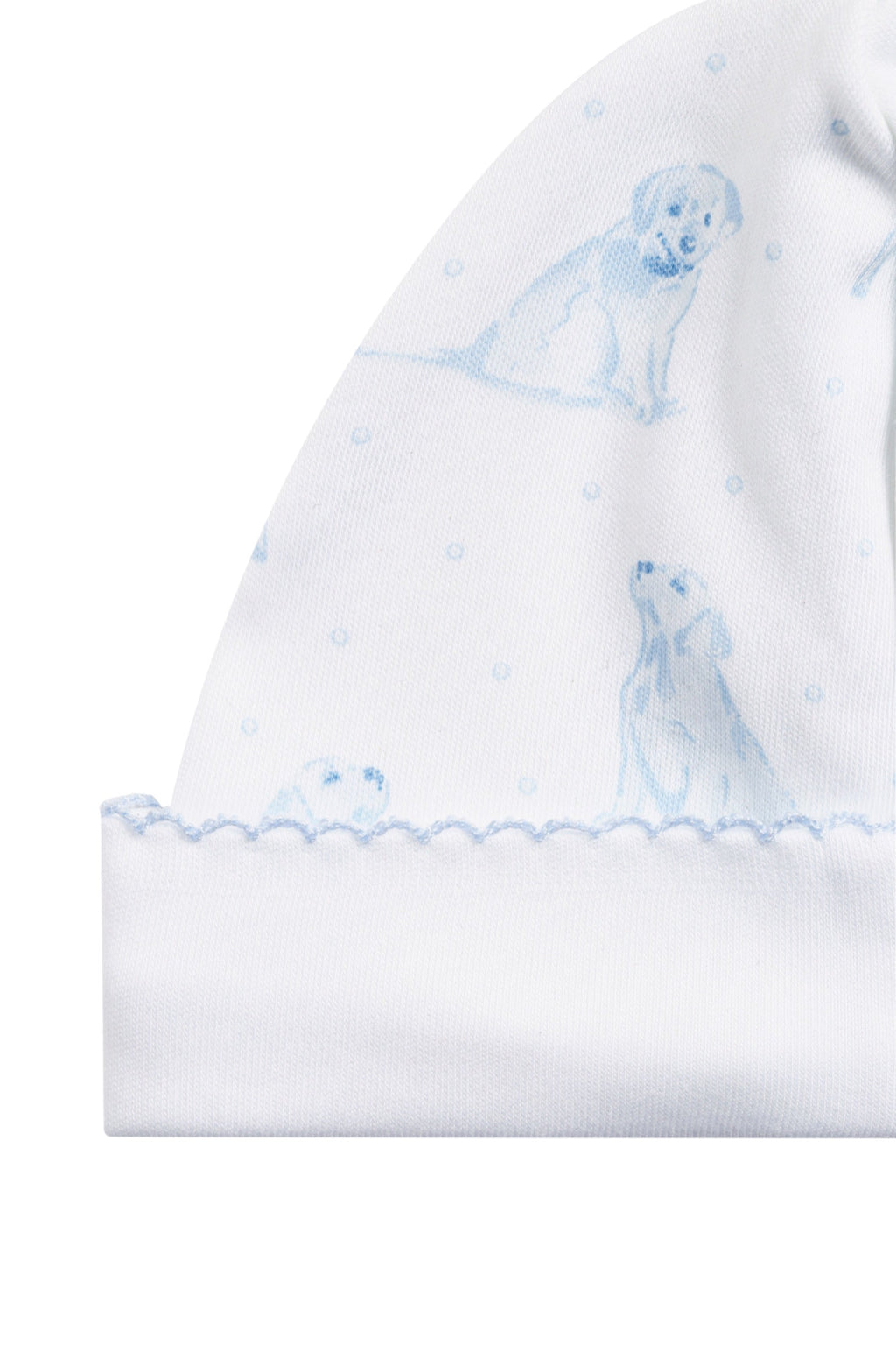 Blue Puppy Love Print Hat