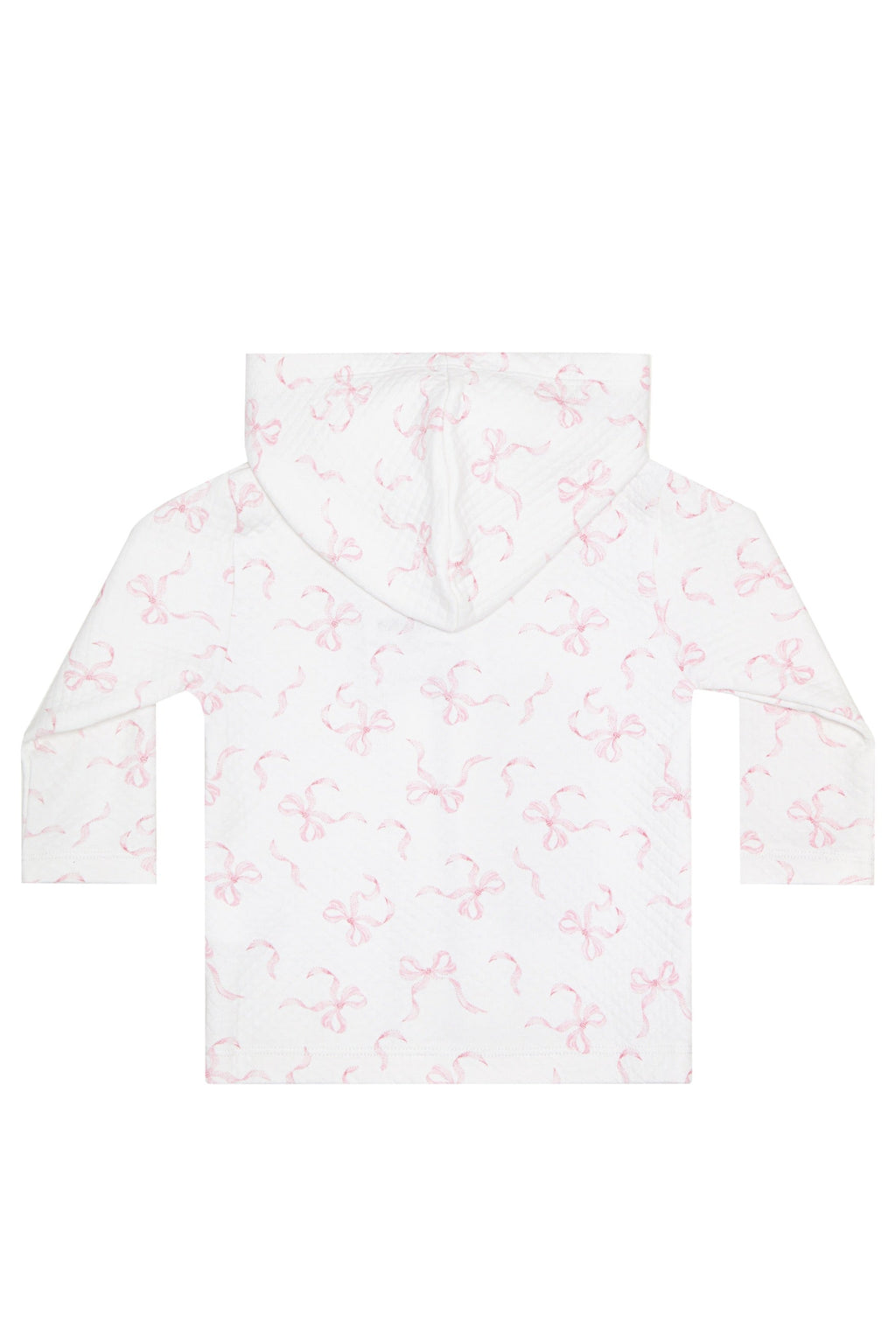 Charming Bows Print Jacquard Jacket