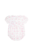 Pink Lone Star Toile Smocked Bubble