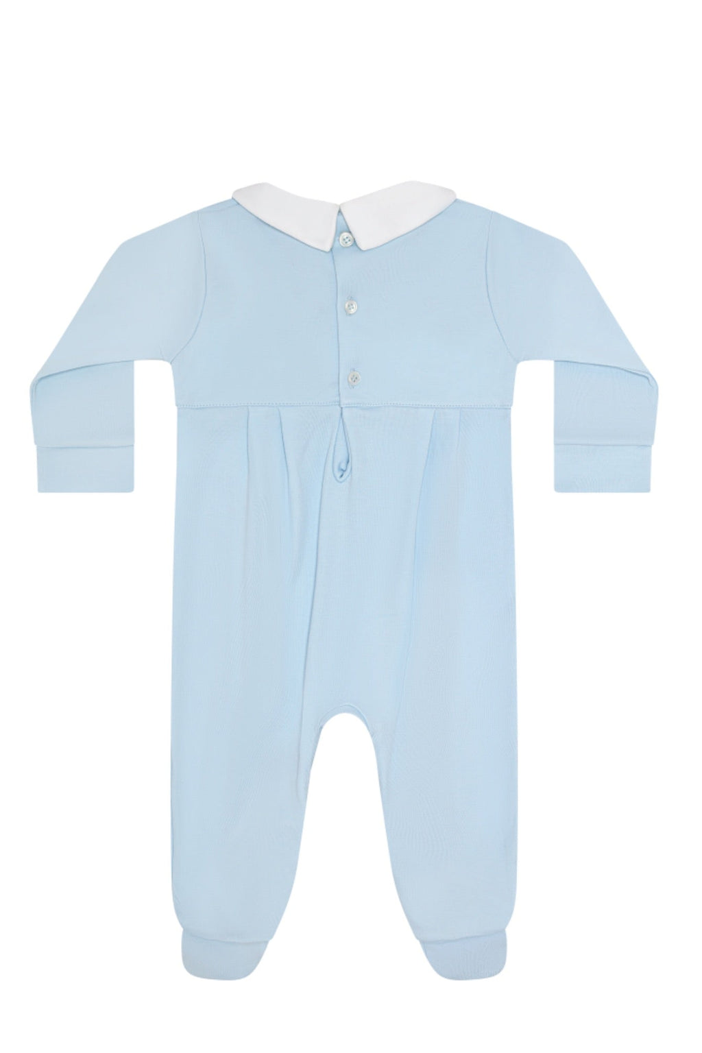 Mini Voyages Embroidery Footie