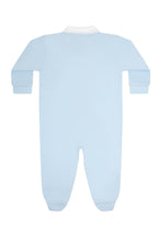 Mini Voyages Embroidery Snap Footie