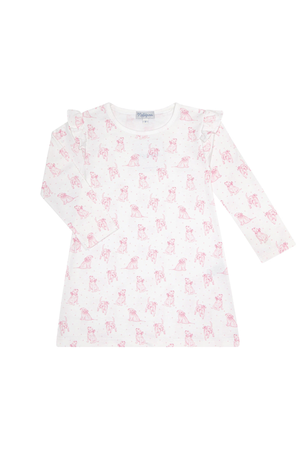 Pink Puppy Love Print Playtime Dress
