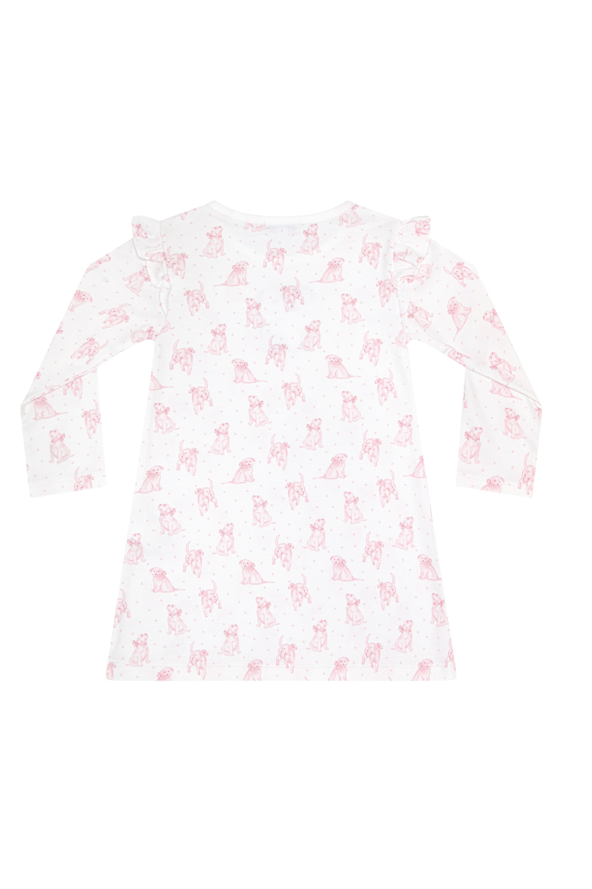 Pink Puppy Love Print Playtime Dress