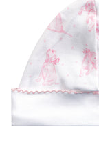 Pink Puppy Love Print Hat