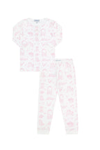 Pink Lone Star Toile Pajamas