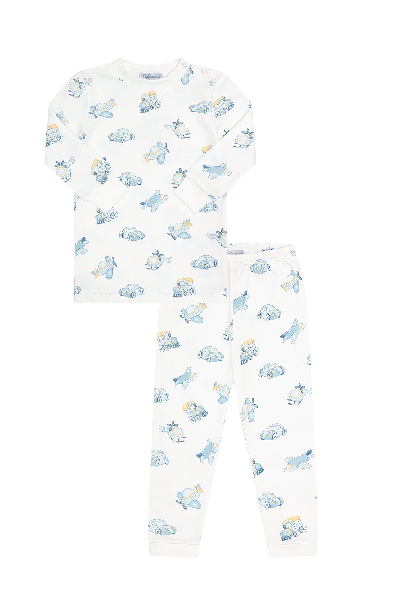 Mini Voyages Pajamas Blue