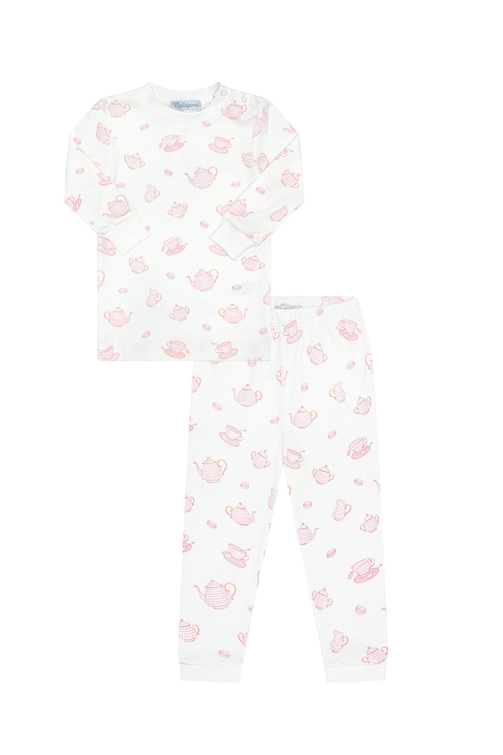 Petite Tea Time Pajamas Pink