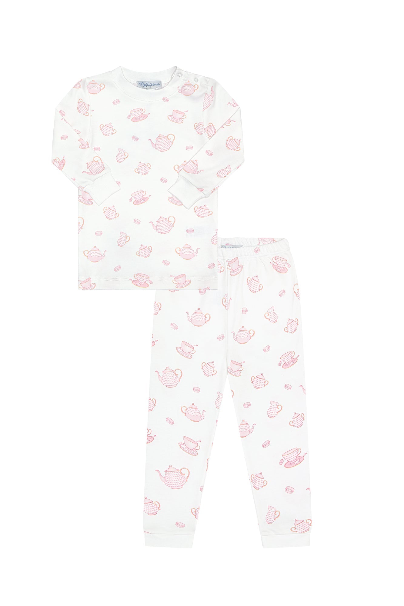 Petite Tea Time Pajamas Pink