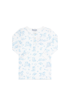 Blue Lone Star Toile Pajamas