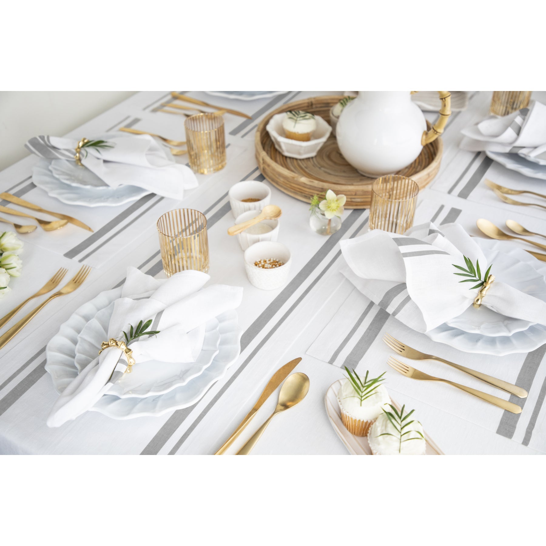 French Stripe Table Runner