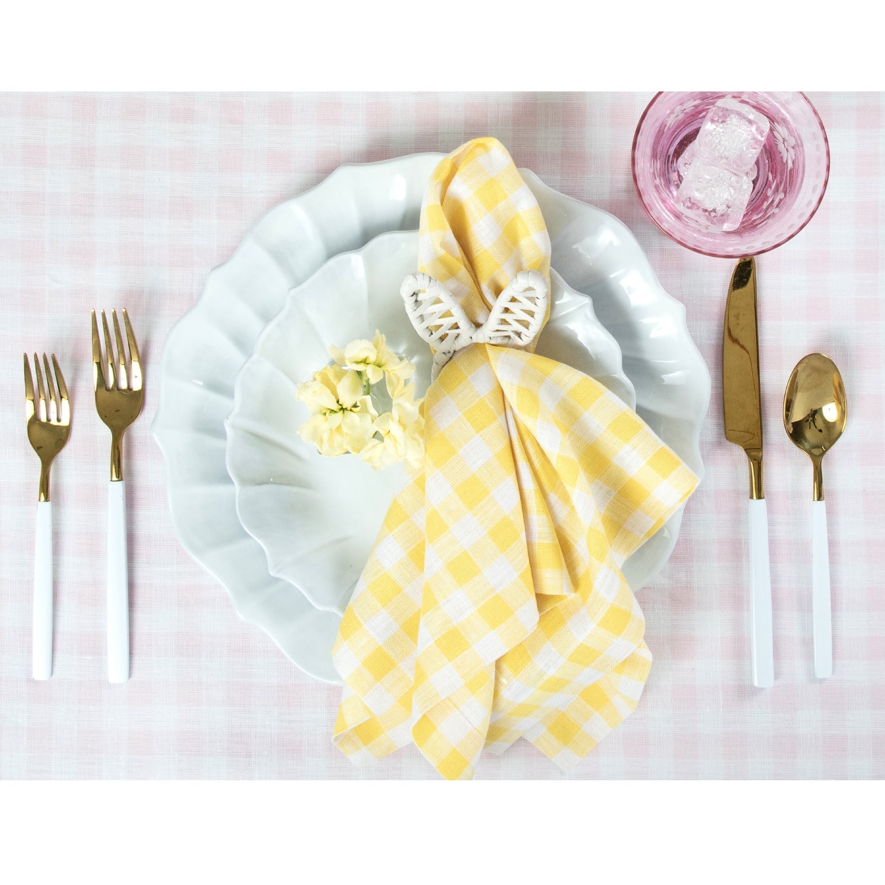 Gingham Napkins, Set of 4