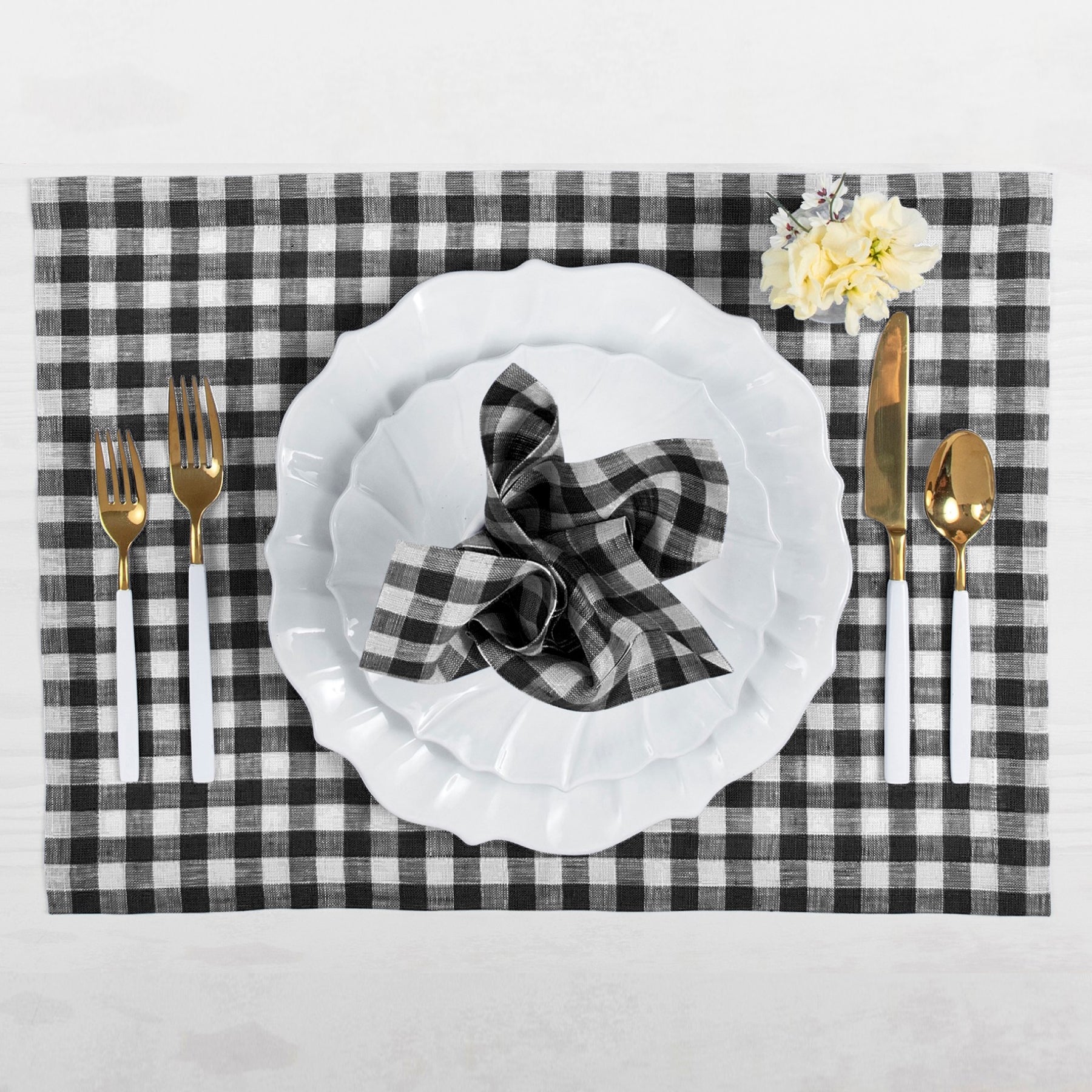 Gingham Napkins, Set of 4
