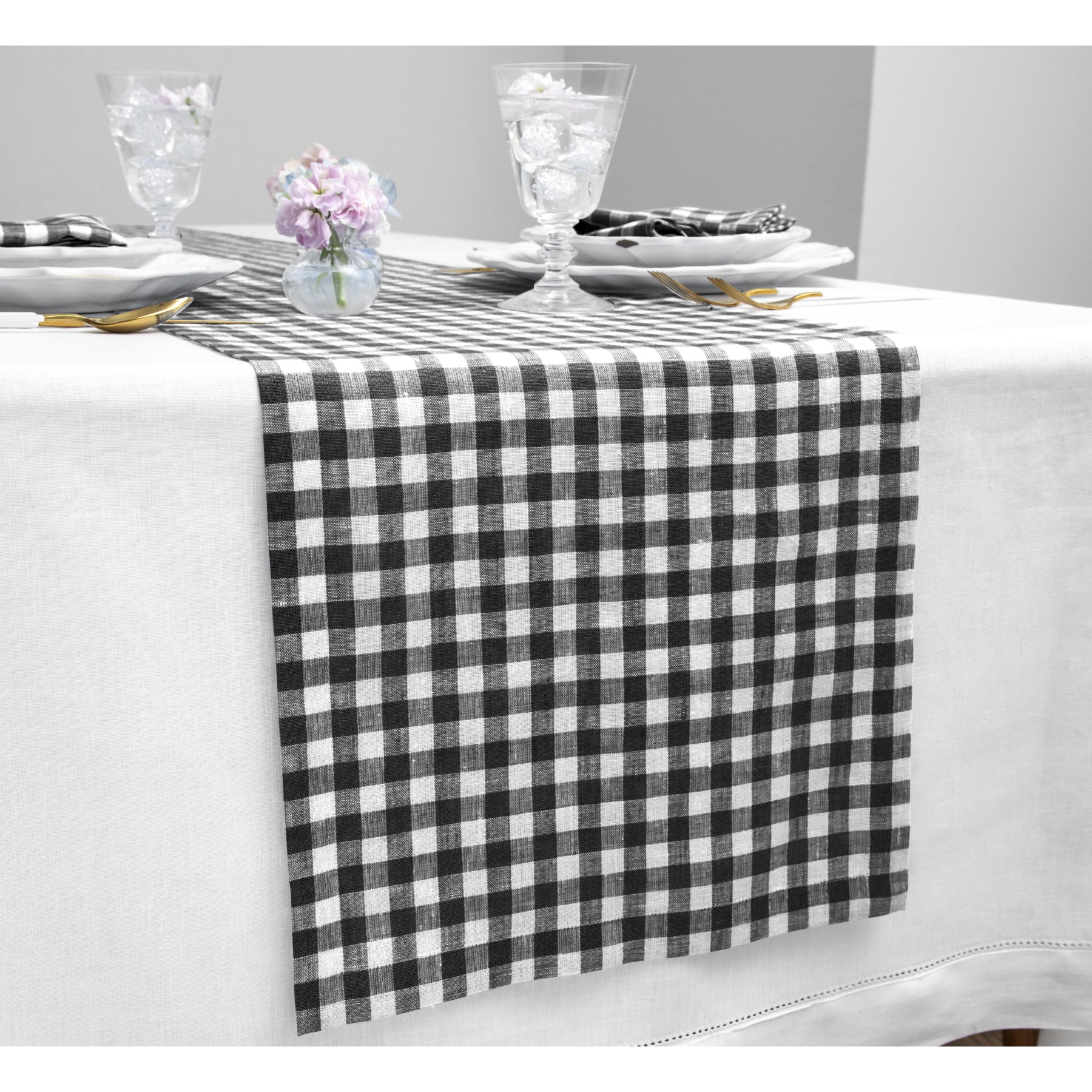 Gingham Table Runner