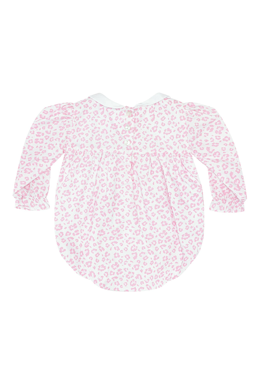 Pink Cheetah Print LS Bubble