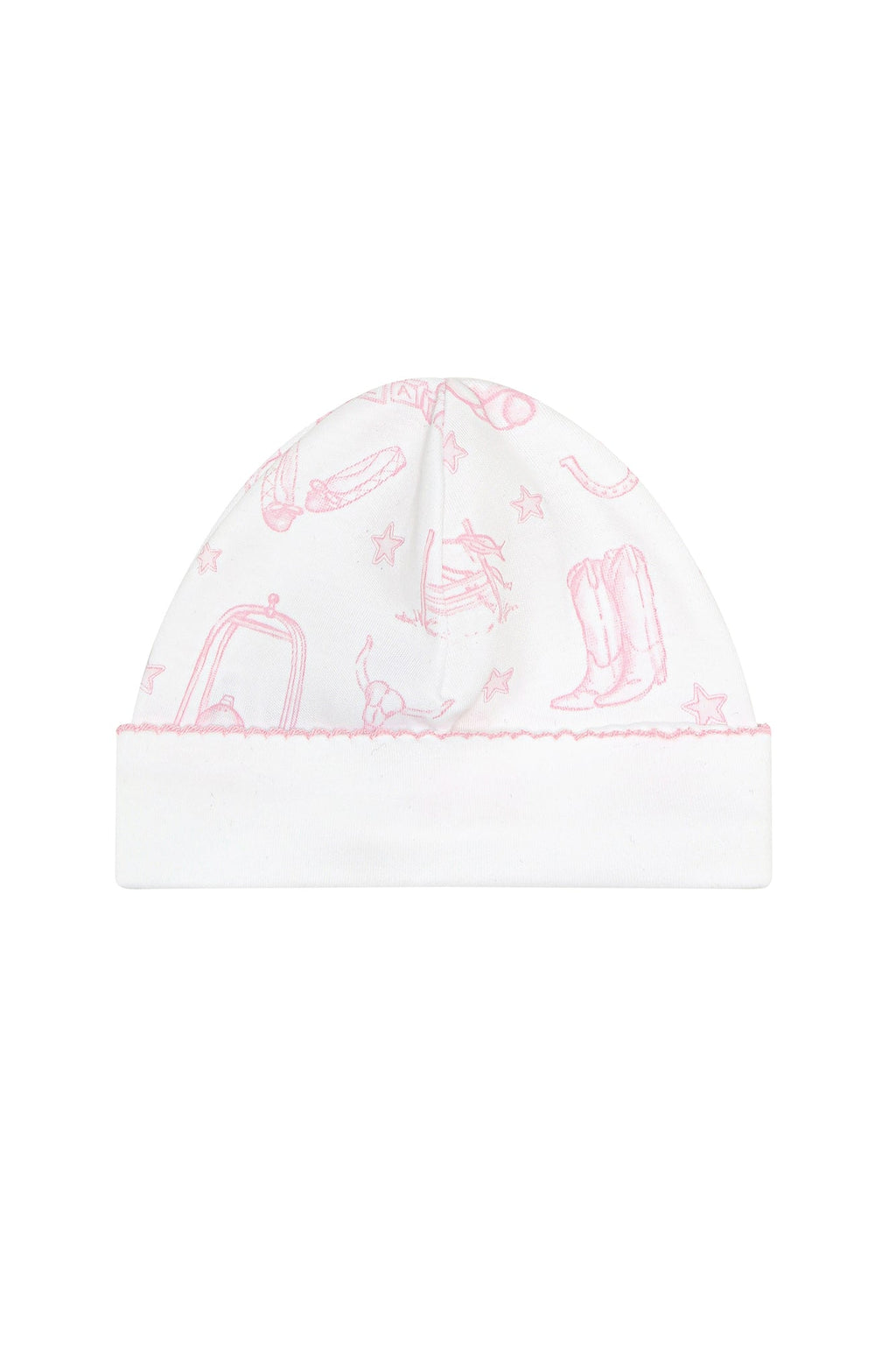 Pink Lone Star Toile Hat