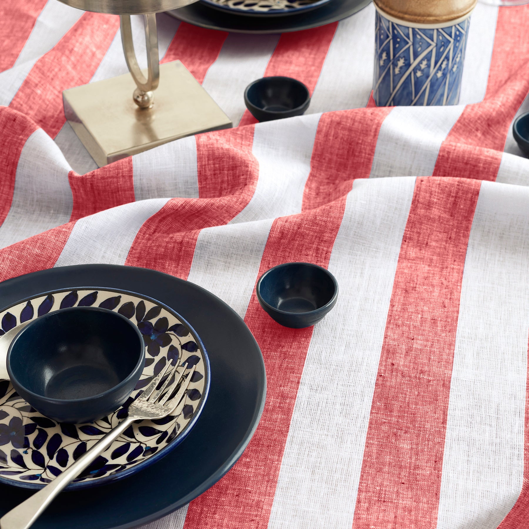 Cabana Stripe Table Throw