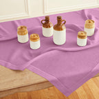 Classic Hemstitch Table Throw