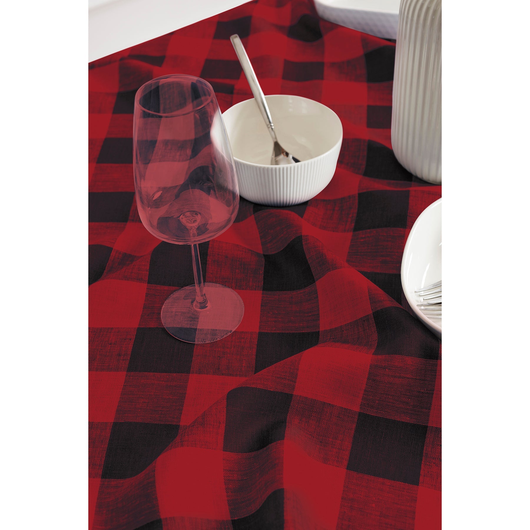 Buffalo Check Table Throw