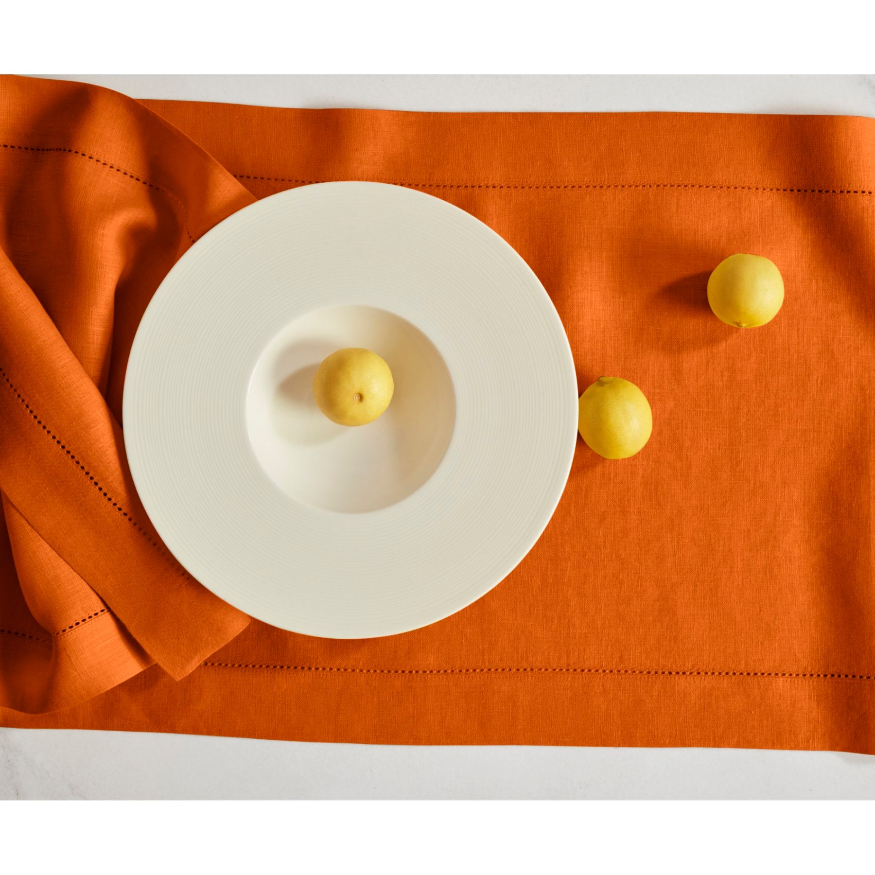 Sonoma Hemstitch Table Runner