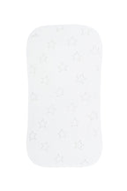 Grey Stars Print Burp Cloth