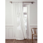 Sheer Curtains White