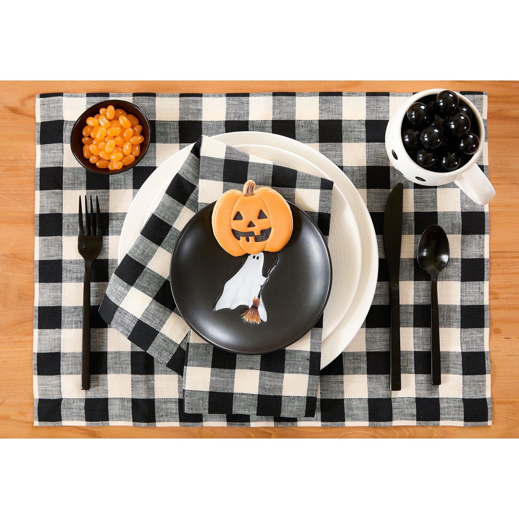 Morgan Check Napkins, Set of 4