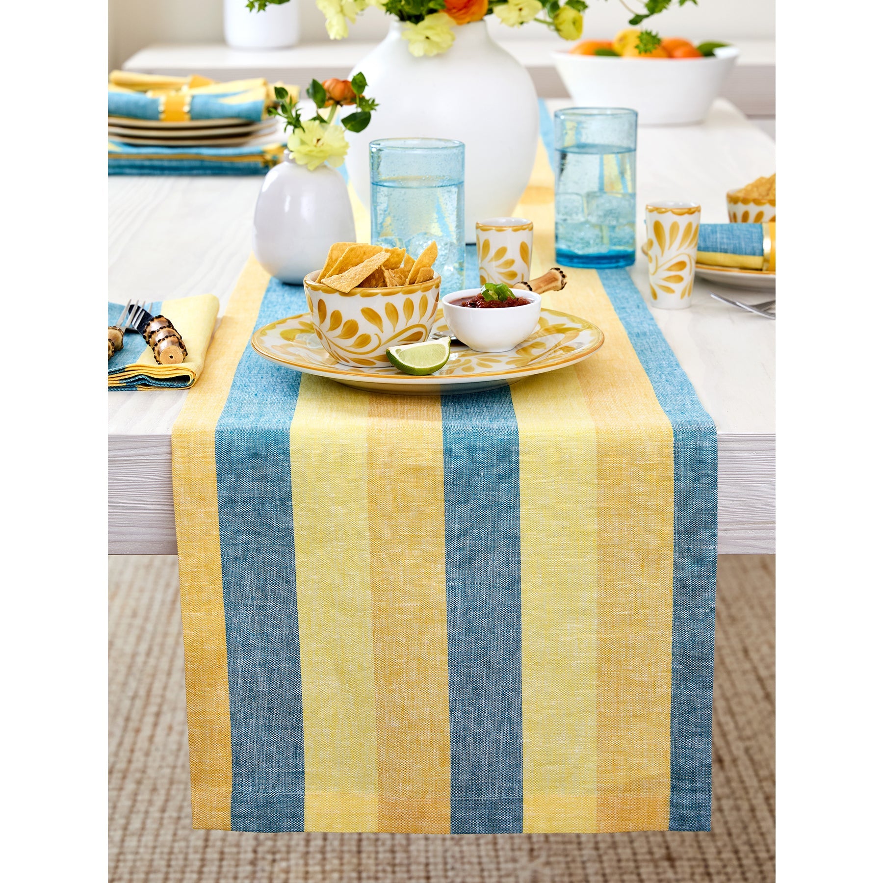 Cabana Stripe Table Runner