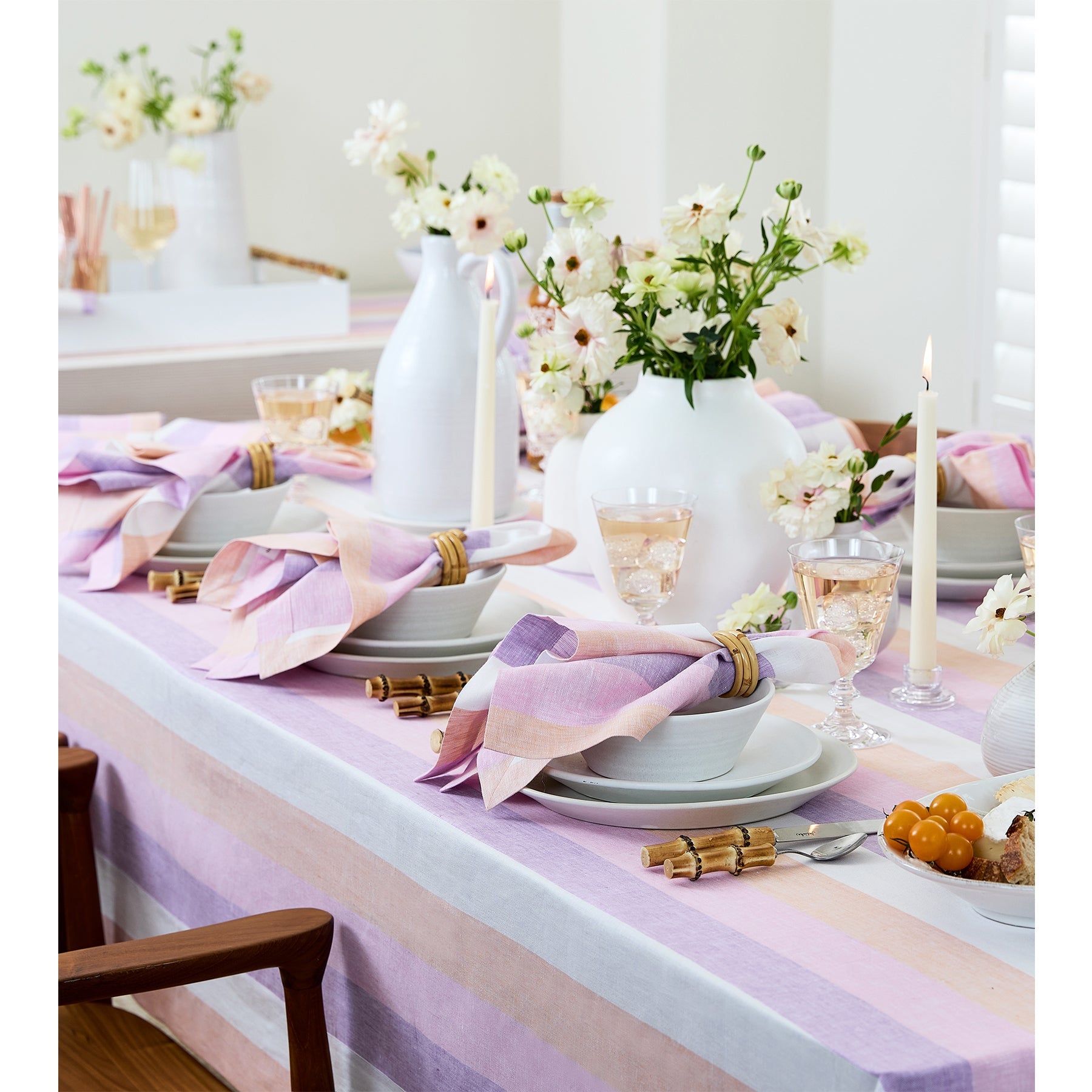 Gelato Stripe Tablecloth