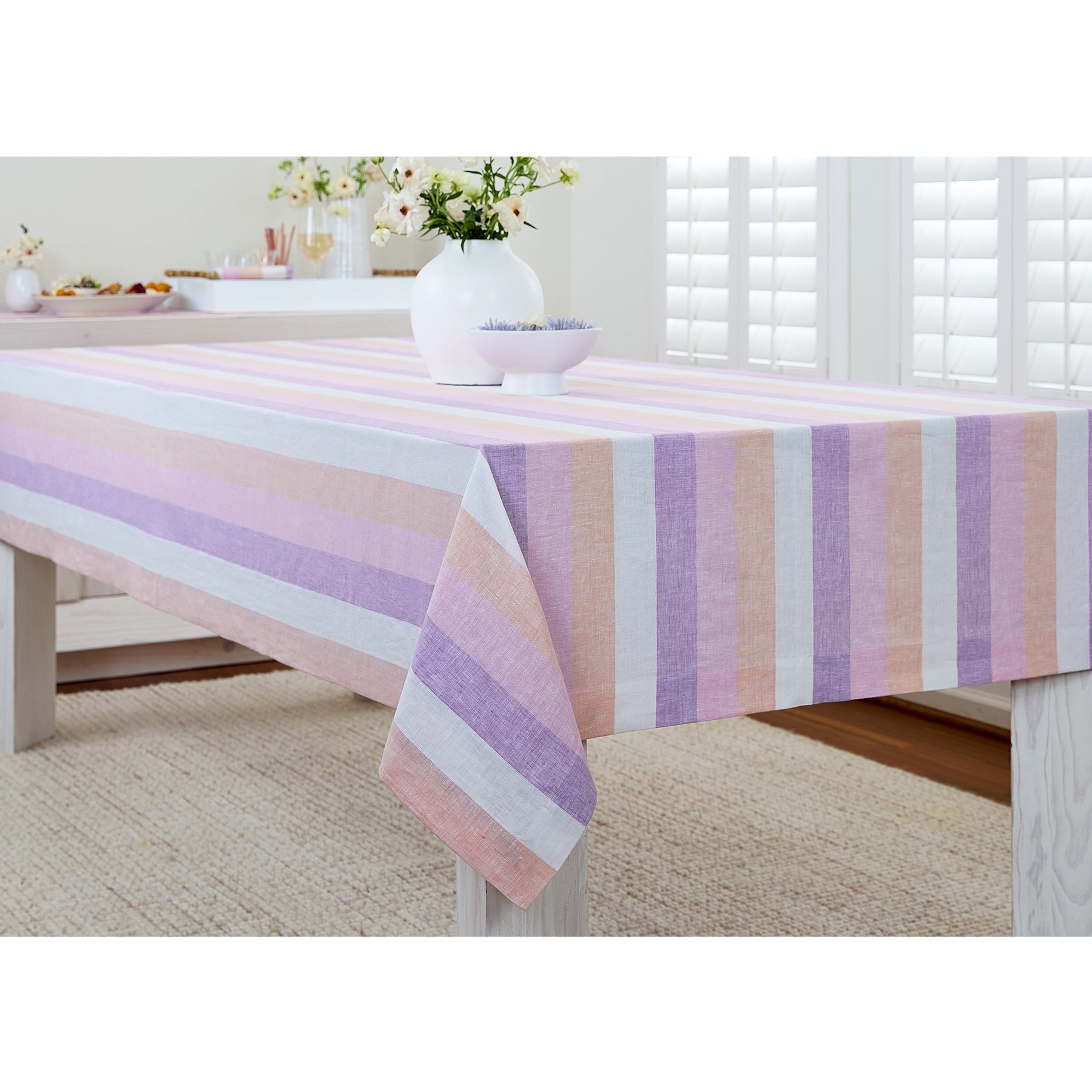 Gelato Stripe Tablecloth