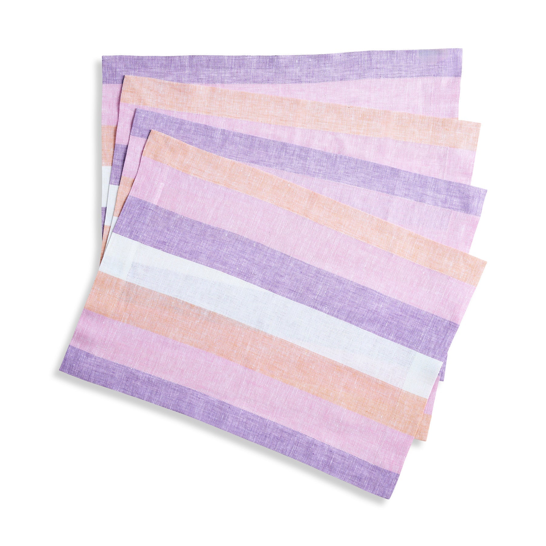 Gelato Stripe Placemats, Set of 4
