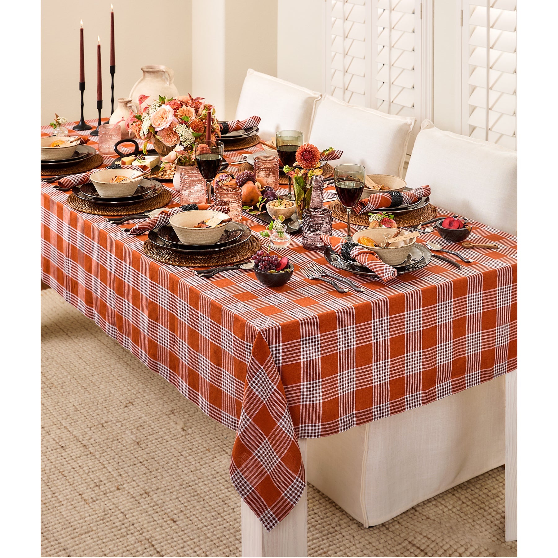 Glen Check Tablecloth