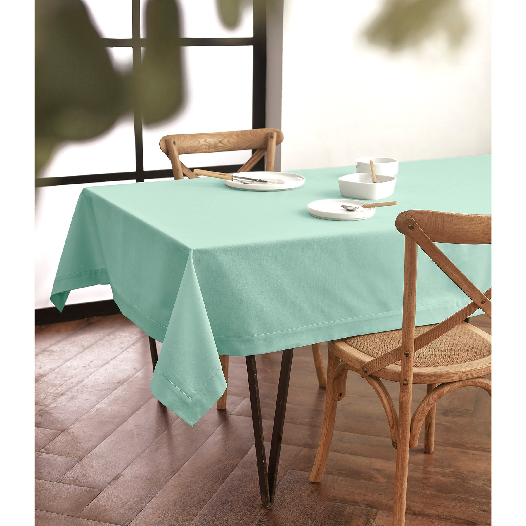 Dru Cotton Linen Tablecloth